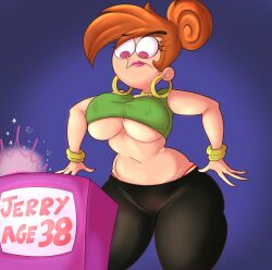 commission female milf nickelodeon tagme teenagebratwurst the_fairly_oddparents twitter_link underboob vicky_(fairly_odd_parents)