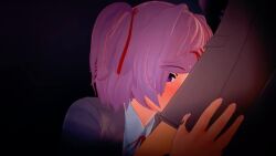 3d 3d_animation animated blowjob doki_doki_literature_club fellatio handjob koikatsu mashirosolera natsuki_(doki_doki_literature_club) no_sound petite_body petite_female petite_girl pink_eyes pink_hair sex sound_request tagme video