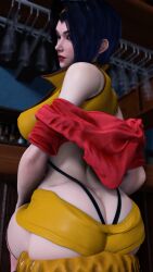 3d 3d_(artwork) 3d_model blender blender_(software) blender_eevee cowboy_bebop faye_valentine