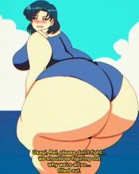 1girls ami_mizuno bbw big_ass big_belly big_breasts bigger_female bishoujo_senshi_sailor_moon blue_eyes blue_hair blue_hair_female chubby chubby_belly chubby_cheeks chubby_female cookies-cat fat fat_ass fat_butt fat_female fat_fetish fat_woman fetish large_breasts one-piece_swimsuit sailor_mercury solo solo_female swimsuit thick_ass thick_belly thick_legs thick_thighs thighs