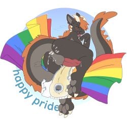 abdl boner cum derg diaper diaper_critter diaper_fetish diaperfur dragon erection gay horny pride pride_colors raddums wet