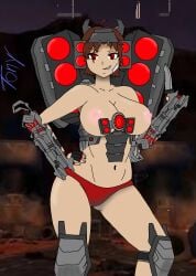 big_breasts robot skibidi_toilet titan_speakerman_(skibidi_toilet) titan_speakerwoman_(skibidi_toilet)