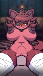 animated animatronic anthro areola big_breasts big_penis blush breasts canid canine clothing duo eye_patch eyewear female five_nights_at_freddy's fox foxy_(cally3d) foxy_(fnaf) fredina's_nightclub furry genitals gold_(metal) gold_tooth hi_res huge_breasts legwear lollipopcon machine male male/female mammal nipples no_sound penetration penile penile_penetration penis penis_in_pussy pupils pussy robot scottgames sex slit_pupils tagme thigh_highs vaginal_penetration video yellow_eyes