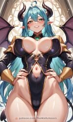 ai_generated animegirl animewaifu demongirl ecchi oc originalcharacter patreon succubus thewaifuharem