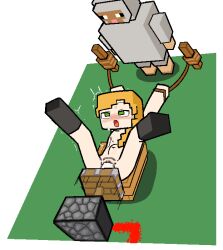 alex_(minecraft) minecraft minecraft_mob mob piston piston_(minecraft) pongpongrun