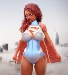 1girls 3d 3dxpinup big_breasts breasts brown-skinned_female brown_body brown_skin bust busty chest curvaceous curvy curvy_figure dark-skinned_female dc dc_comics female female_focus hips hourglass_figure huge_breasts large_breasts legs mature mature_female slim_waist sofia_(3dxpinup) supergirl_(cosplay) supergirl_(series) superman_(series) thick thick_hips thick_legs thick_thighs thighs voluptuous waist wide_hips