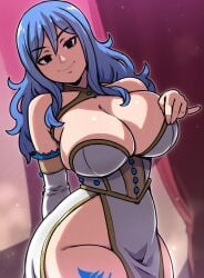 1girls ai_generated big_breasts blue_eyes blue_hair fairy_tail female juvia_lockser mullon novelai solo solo_focus thick_thighs voluptuous voluptuous_female wide_hips