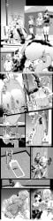3girls anal_sex anus bathroom clothed devouring eaten_alive endless_orgasm fan_no_hitori gyaru helpless helpless_girl imminent_rape monster no_panties onahole onahole_transformation oral_penetration peeing pussy school_uniform soul squatting squirting tentacle tentacle_rape tentacle_sex toilet too_late translucent vore