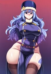 1girls ai_generated big_breasts blue_eyes blue_hair fairy_tail female juvia_lockser mullon novelai solo solo_focus thick_thighs voluptuous voluptuous_female wide_hips