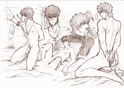 fate/stay_night fate/zero fate_(series) kirei_kotomine male multiple_males yaoi