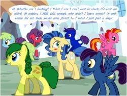 apple_family_member apple_fritter_(mlp) big_crotchboobs blush crotchboobs dead_source embarrassed english_text female flashequestria huge_crotchboobs impossibly_large_crotchboobs lactation leaking mare milk milky_way_(mlp) my_little_pony nipples nude oc pony puddle text tumblr what