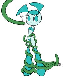 2d female humanoid jenny_wakeman my_life_as_a_teenage_robot robot robot_girl robot_humanoid smooth_skin tagme tentacle velenor xj-9