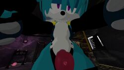 blue_fur femboy kitsunami_the_fennec knot latex_gloves latex_thighhighs moonpale2k panties penis_out pov pov_crotch sonic_(series) thigh_highs