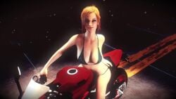 1girls 3d animated bike biker bikini bikini_bottom bikini_top close_up cydee(pj-jp) female female_focus female_only ginger green_bikini night pj-jp posing red_hair sandals scenery solo solo_focus sound sound_effects tagme teasing video wallpaper