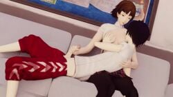 3d animated crimva cum cum_on_hand handjob makoto_niijima misuzugon mp4 nursing_handjob partially_clothed persona persona_5 rbf7 ren_amamiya sound sound_warning sucking_nipples tagme video voice_acted