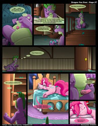 2012 anal anal_insertion anal_sex anus bed candy comic dialogue dragon_you_over_(kitsune_youkai) duo english_text equine erection female flaccid friendship_is_magic horse insertion inside kitsune_youkai male my_little_pony night on_front page_27 penetration penis pillow pinkie_pie_(mlp) pussy sleeping smooth_skin spike_(mlp) text voyeur