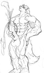 anthro canine cum da2p ejaculation erection fur furry galen male male_only masturbation muscles penis shumir solo wolf