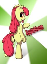 apple bloom (mlp) from friendship is magic by crystal-oscillator