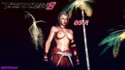 1girls 3d animated belt blonde_hair blue_eyes breasts breasts_out breath breathing female female_focus female_only fighter fit fit_female gloves lidia_sobieska medium_breasts muscular muscular_female music namco partially_clothed partially_clothed_female pj-jp posing solo solo_focus sound sound_effects tagme tekken tekken_8 text topless topless_female twitter_username video