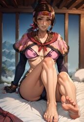 ai_eyes ai_generated feet korean_female seong_mi-na soles soul_calibur