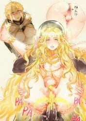 1girls 3boys agaver ahe_gao anal anal_sex anus backsack balls barefoot belly_bulge big_ass big_breasts blonde_hair blush breasts_out brother/brother brothers canon_couple comic crying elden_ring envy feet female femboy fromsoftware full_nelson full_nelson_(legs_held) full_nelson_anal incest instant_loss_2koma light-skinned_female light-skinned_male light_skin male_on_femboy miquella miquella_the_kind moaning needle_knight_leda nude prisoner_(elden_ring) promised_consort_radahn shadow_of_the_erdtree starscourge_radahn tarnished teasing thick_thighs tongue translation_request wink