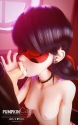 1boy 1girls 3d 3d_animation animated blowjob bouncing_breasts breasts fellatio female female_focus ladybug ladybug_(character) loop male male/female miraculous miraculous:_tales_of_ladybug_and_cat_noir miraculous_ladybug no_sound oral partial_male penis pumpkincat straight sucking tagme video