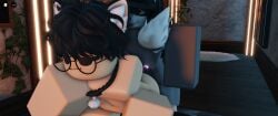 2boys 3d artist_request ass femboy furry gay male on_bed roblox robloxian source_request tagme