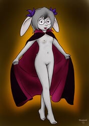 anthro breasts cosplay dusty eyeswear female fur furry glasses lagomorph pussy rabbit shep vampire