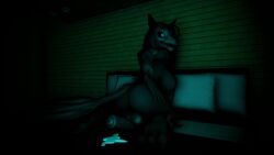 1futa 3d animated anthro_only ass balls bed big_ass breasts cum equine_penis furry futa_only futanari masturbation scp-1471 solo tagme video