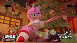 1boy 1girls 3d amy_rose animated anno_morana big_breasts breast_grab breast_hold breast_squeeze breasts bytes_(whoofly) child_bearing_hips christmas_tree cum diag34k exposed_torso female festive fireplace footwear fuckgirl furry handwear huge_ass huge_cock huge_thighs kissing_penis large_breasts legwear licking_penis long_penis lowkeydiag male nude nude_female paizuri plumenjoyerse sega sfm size_difference smaller_male sonic_(series) sonic_the_hedgehog_(series) sound sound_edit source_filmmaker stockings tagme tahlian titfuck titjob video voice_acted whoofly