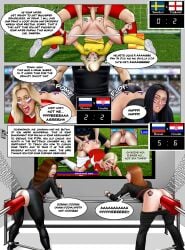 2018_fifa_world_cup anal anna_wassiljewna_chapman ass bottomless buttplug comic croatia crying defeat defeated dialogue england english_text extro football huge_buttplug humiliation marija_walerjewna_butina mass_rape multiple_boys multiple_girls natalya_nemchinova painal pants_pulled_down penalty_game rape referee russia score sex_machine sex_toy soccer soccer_shoes soccer_uniform socks sports sweden tears text trash_talk uniform victory world_cup