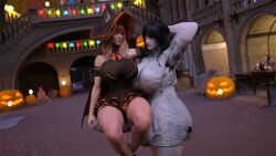 1futa 1girls 3d 3d_model alis_(auditour) auditour breasts daz3d daz_studio female futanari ghost_costume ghost_futa ghost_girl glowing_eyes halloween holidays huge_breasts huge_cock human lustful_eyes night nighttime original_characters penis possession sitting_on_penis sophie_(auditour) takeover