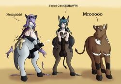 animal_ears animal_genitalia animal_penis animal_tail asinus balls black_balls black_penis bodily_fluids bovid bovine brown_balls brown_penis byleth_(fire_emblem) camilla_(fire_emblem) cattle celica_(fire_emblem) clothing cum cumshot deltapyro dialogue donkey donkey_tail ejaculation equid equine equine_genitalia equine_penis female feral fire_emblem fire_emblem_echoes fire_emblem_fates fire_emblem_gaiden fire_emblem_three_houses ftm_transformation gender_transformation genital_fluids genitals group hair hi_res hoof_job hooves horse horse_ears human human_to_feral male mammal masturbation mid_transformation nintendo orange_background penetration penile penile_penetration penis purple_hair simple_background species_transformation tagme tail teal_hair text torn_clothing transformation trio