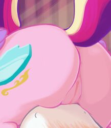 ajin alicorn ass ass_focus close-up cutie_mark equine female feral friendship_is_magic fur furry furry_only my_little_pony pov princess_cadance_(mlp) pussy solo tail wings