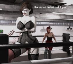 3d 3girls activision alcina_dimitrescu big_ass big_breasts big_thighs blizzard_entertainment breasts brown-skinned_female brown_body brown_eyes brown_skin bust busty capcom cd_projekt_red cera_production chest crossover curvaceous curvy curvy_figure cyberpunk dark-skinned_female dark_skin dominant dominant_female eastern_and_western_character egyptian egyptian_female fareeha_amari female femdom femsub fighting_ring height_difference hips hourglass_figure huge_ass huge_breasts huge_thighs large_ass large_breasts large_thighs legs light-skinned_female light_skin mature mature_female middle_eastern middle_eastern_female milf offscreen_character offscreen_female overwatch overwatch_2 pale-skinned_female pale_skin pharah resident_evil resident_evil_8:_village size_difference slim_waist tall tall_female tall_girl taller_female taller_girl tan-skinned_female tan_body tan_skin thick thick_hips thick_legs thick_thighs thighs v_(cyberpunk_2077) valerie_(cyberpunk_2077) voluptuous waist wide_hips wide_thighs wrestling wrestling_ring