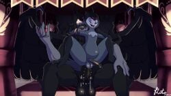 2boys animated anthro avian balls big_balls big_dom_small_sub bird black_body bodily_fluids canid canine canis chair_position container cum cum_in_ass cum_inside cup darkwitt deltava domestic_dog dominant drinking_glass duo erection from_behind_position genital_fluids genitals glass glass_container glass_cup grey_body gryphon helluva_boss hi_res humanoid_genitalia humanoid_penis infinite_cum infinite_genital_fluids inflation knot long_tongue loop male male/male mammal multi_eye mythological_avian mythology owl owl_demon penetration penis penis_size_difference poodle red_eyes seamless_loop sex size_difference smaller_penetrated sound sound_effects sruto stolas_(helluva_boss) stomach_bulge tagme tongue tongue_wrap video wine_glass yaoi zerva_von_zadok_(capesir)