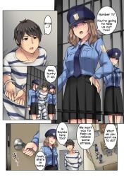 anime hentai kangoku_zemi_kanshu_ni_zettai_fukujuu_o_shiirarete manga police prison prison_warden social_experiment toyose_yoshihiro wakamatsu