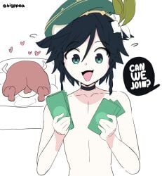 2boys anal anal_sex anal_sex bigppea english english_text femboy gay gay_anal gay_sex genshin_impact male male/male male_only mating_press money prostitution text text_bubble trap venti_(genshin_impact) yaoi