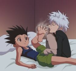gon_freecss greta7777 killua_zoldyck tagme