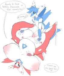 absurd_res age_difference anthro areola belly big_breasts bodily_fluids breasts digital_media_(artwork) dripping duo english_text erection eyeshadow female foreskin generation_3_pokemon genital_fluids genitals hi_res huge_breasts humanoid_genitalia imminent_sex incest_(lore) latias latios legendary_duo legendary_pokemon makeup male male/female mother_(lore) mother_and_child_(lore) mother_and_son_(lore) nintendo nipples nude open_mouth overweight overweight_female parent_(lore) parent_and_child_(lore) parent_and_son_(lore) penile penis pokemon pokemon_(species) precum precum_drip precum_string pussy simple_background smile son_(lore) tail text thick_thighs uncircumcised venuscava vulva wide_hips