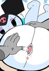 cassettedream dream-cassette hoshime kuromi pussy sanrio wide_pussy