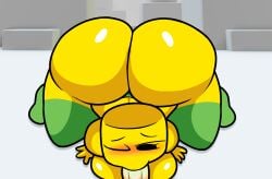 1boy 1girls ass big_ass big_breasts big_butt big_penis blush breasts face_fucking female genderswap_(mtf) jp20414(artist) jp20414_(artist) male naked noob noob_(roblox) one_eye_closed oral oral_penetration oral_sex penis roblox robloxian rule_63 source_request sucking_penis tagme yellow_skin