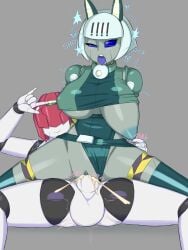 robo-fortune from skullgirls by confusedsabron
