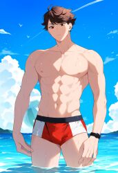 ai_generated akira_(pixiv63815367) gay haikyuu!! oikawa_tooru_(haikyuu!!) tagme yaoi