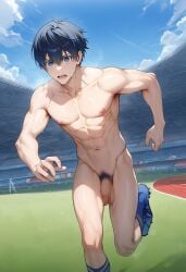 ai_generated blue_lock gay goldenmap isagi_yoichi tagme yaoi