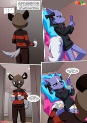 1boy 1girls a_prison_called_freedom_(comic) aggressive_retsuko aggretsuko anthro bbmbbf comic female fur34 furry haida haida_(aggretsuko) male palcomix sanrio shikabane shikabane_(aggressive_retsuko) shikabane_(aggretsuko) tagme