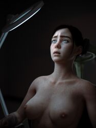 3d ellie_(the_last_of_us) ellie_williams female female_focus nude nude_female nudity nudumart sitting tagme the_last_of_us the_last_of_us_2 tied_up