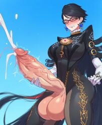 1futa ai_generated balls bayonetta bayonetta_(character) bayonetta_2 big_balls big_penis blush closed_eyes cum cumming cumshot ejaculation erect_penis erection futa_only futa_sans_pussy futanari glasses huge_balls huge_cock huge_cumshot jerking massive_balls massive_penis masturbating masturbation novelai penis solo solo_futa super_smash_bros. super_smash_bros._ultimate testicles veiny_penis