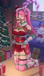 1female 1girls black_dildo bondage bound bound_arms bound_legs bound_to_pole christmas christmas_outfit christmas_present christmas_tree cock_gag crying crying_with_eyes_open deepthroat_gag deepthroat_training dildo dildo_gag dildo_plug_gag dildogag drolling female fire_emblem fire_emblem:_three_houses gag gagged green_rope harness_gag harness_ring_gag helpless helpless_female helpless_girl hilda_valentine_goneril imminent_deepthroat imminent_irrumatio imminent_oral maniacholy nintendo panic panicking penis_gag pink_eyes pink_hair pink_vibrator plug_gag pole pussy_juice pussy_juice_leaking ring_gag rope rope_bondage saliva saliva_trail sex_slave shibari_over_clothes slave slave_girl slave_training stationary_restraints sub submissive submissive_female tied_up training unplugged vibrator vibrator_cord vibrator_under_clothes