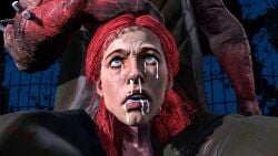 brain_fuck dead_by_daylight gore guro meg_thomas neck_fucking necrophilia skull_fucking the trapper_(dead_by_daylight)